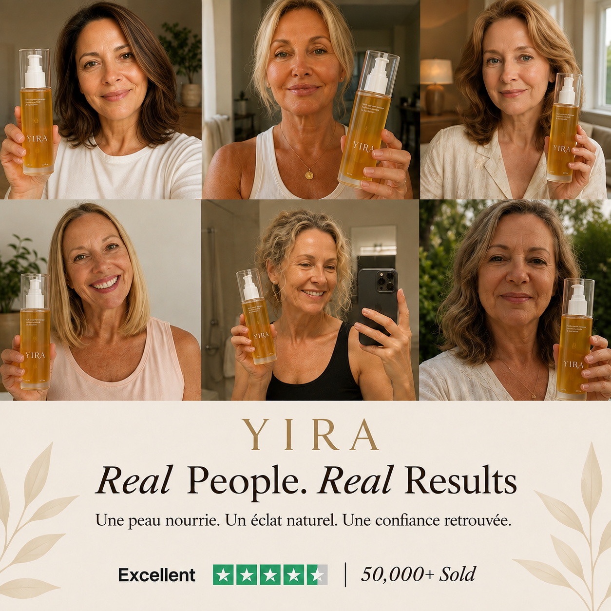 Huile Botanique Yira™ – Hydratation & Peau Visiblement Plus Lisse